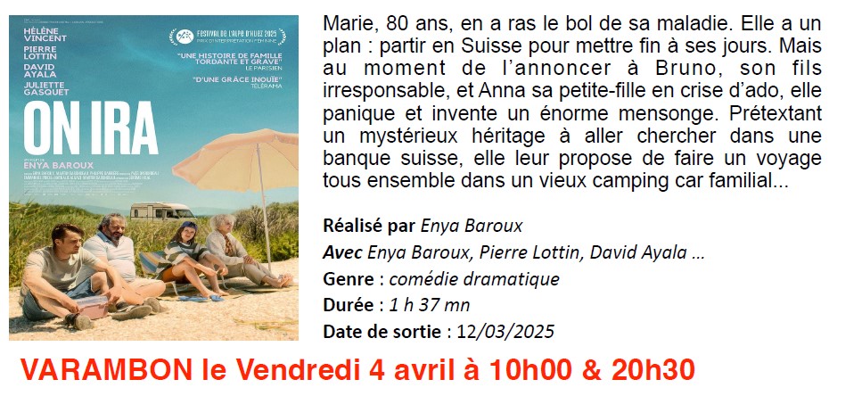 On ira 04.04 10h 20h30