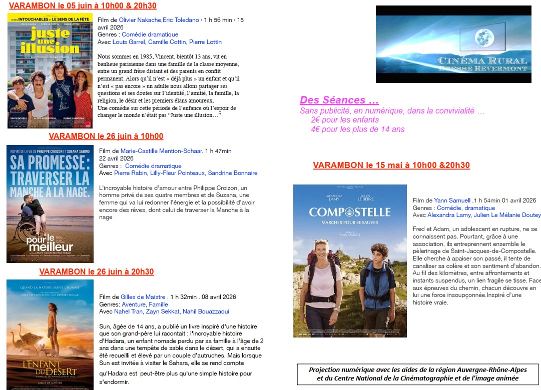 Programme mai juin